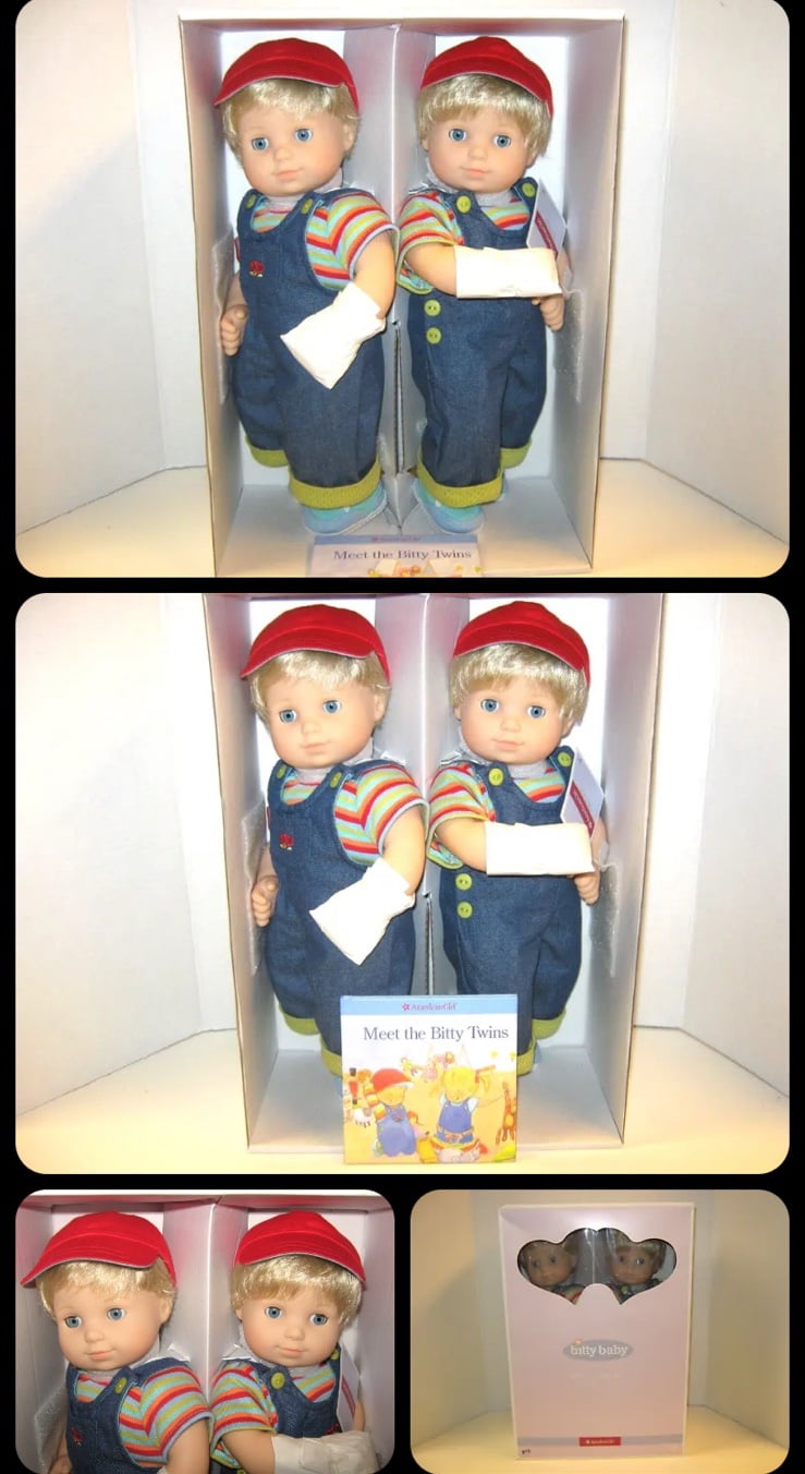 American Girl Bitty Twins Boys