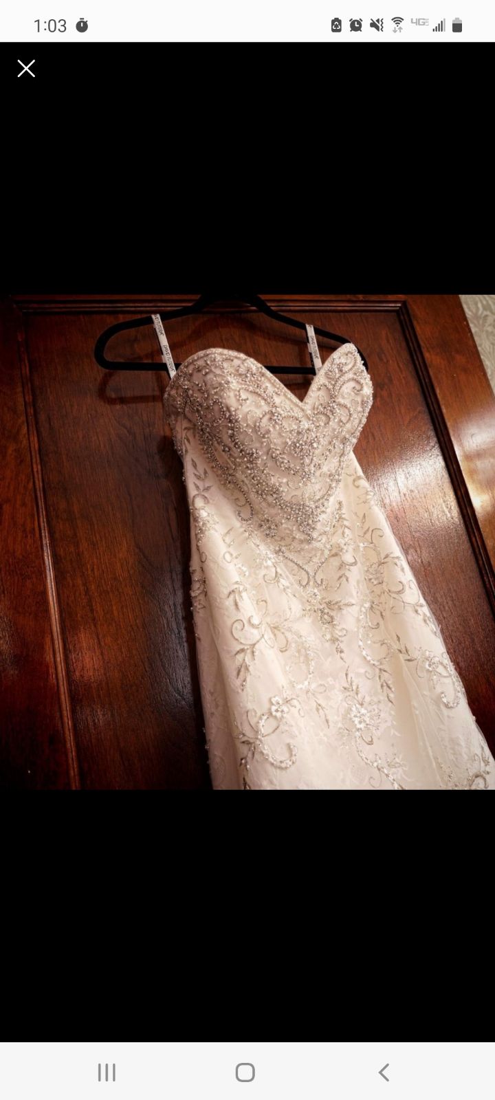 David Tutera for Mon Cheri Wedding Gown
