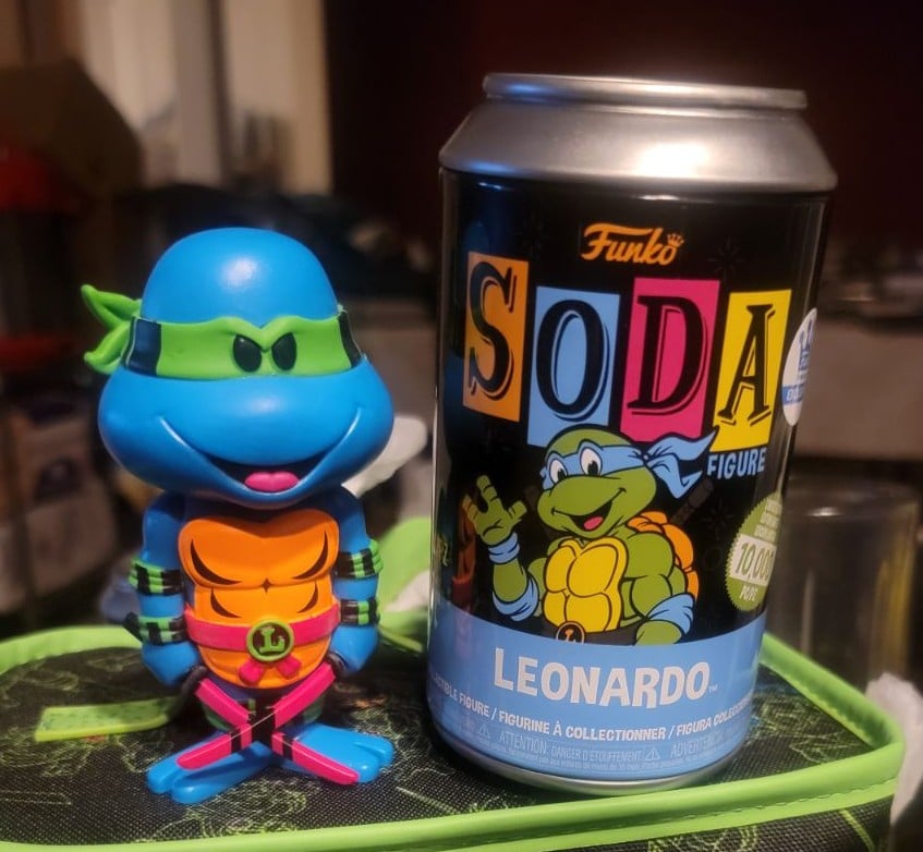 Funko Soda Teenage Mutant Ninja Turtles Leonardo Chase Funko.com Exclusive