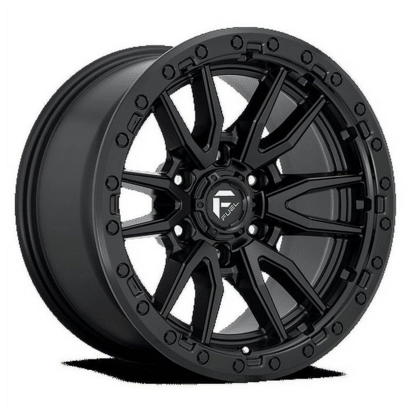 Fuel 1PC Aluminum Rim D679 REBEL 20X9in Matte Black Finish D67920908950