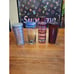 18oz 20oz Starbucks Confetti Stripes Clear Glass Tumbler Water
