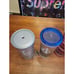 18oz 20oz Starbucks Confetti Stripes Clear Glass Tumbler Water