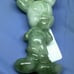 Burmese icy type A jadeite jade pendant.