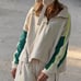 Free People Movement Arena Stripe S Colorblock Half-Zip Pullover