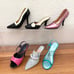 Lot Of 6 Vintage Ceramic High Heels Women’s Shoes Ornaments