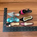 Lot Of 6 Vintage Ceramic High Heels Women’s Shoes Ornaments