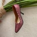 Lot Of 6 Vintage Ceramic High Heels Women’s Shoes Ornaments