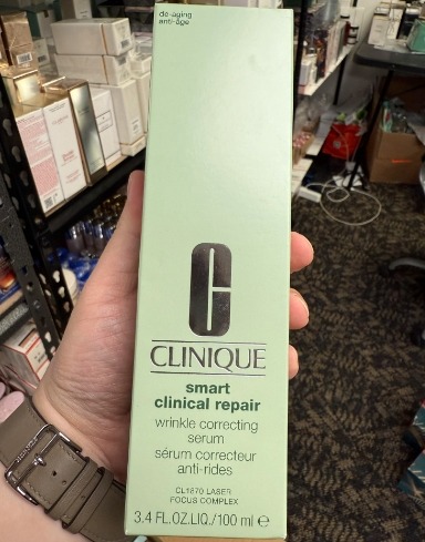 CLINIQUE SMART WRINKLE REPAIR SERUM CL1870 PEPTIDE COMPLEX 3.3 OZ / 100 ML