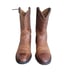 Ariat Men's Heritage Roper Leather Cowboy Western Boots Brown Size 13D