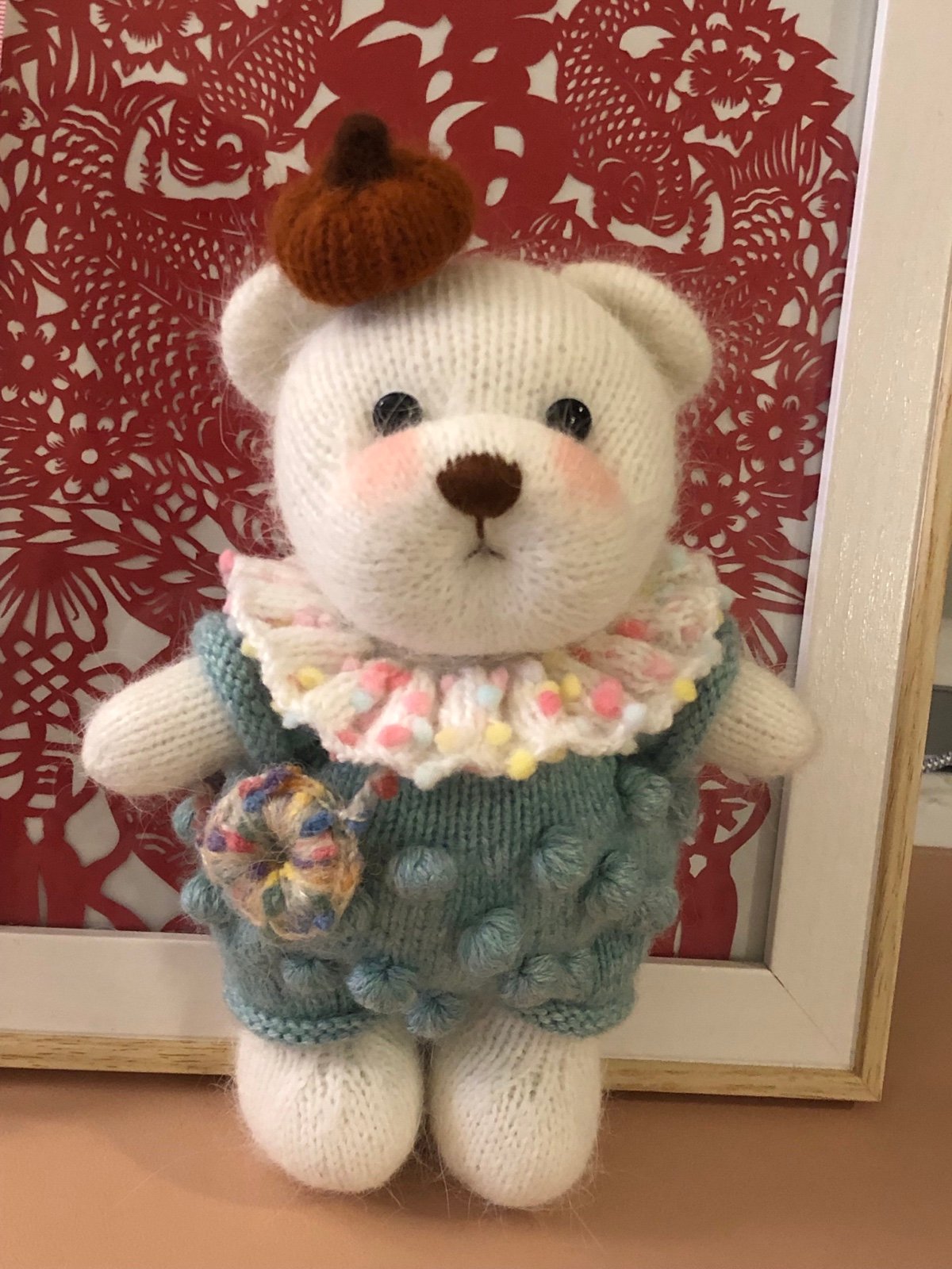 Handmade Knitting Bear