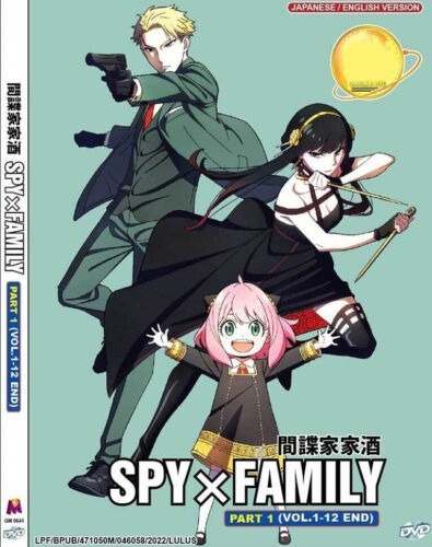 Spy x Family Part 1 (DVD) - Anime DVD with English Dubbed