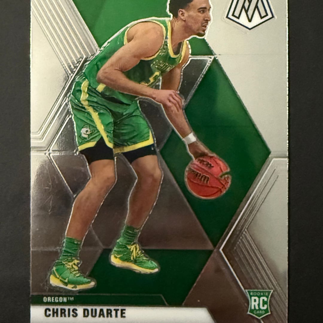 2021 Panini Chronicles Mosaic Chris Duarte RC #268