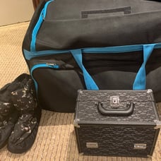 DANCE DEAL!!! BLOCH BOOTIES, MAKEUP CASE