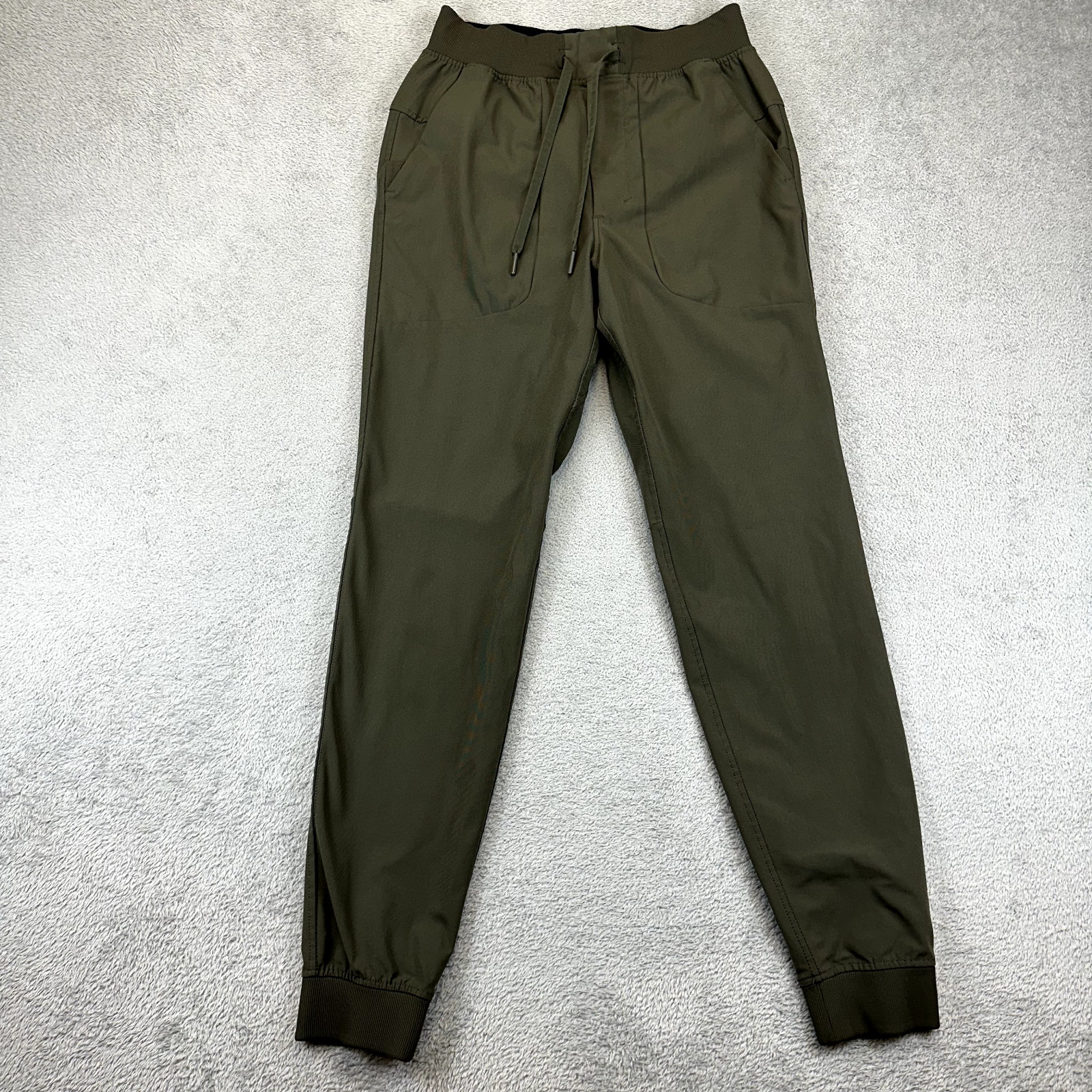 Lululemon ABC Jogger Warpstreme Men’s Size Small Green Athleisure 29 Inseam