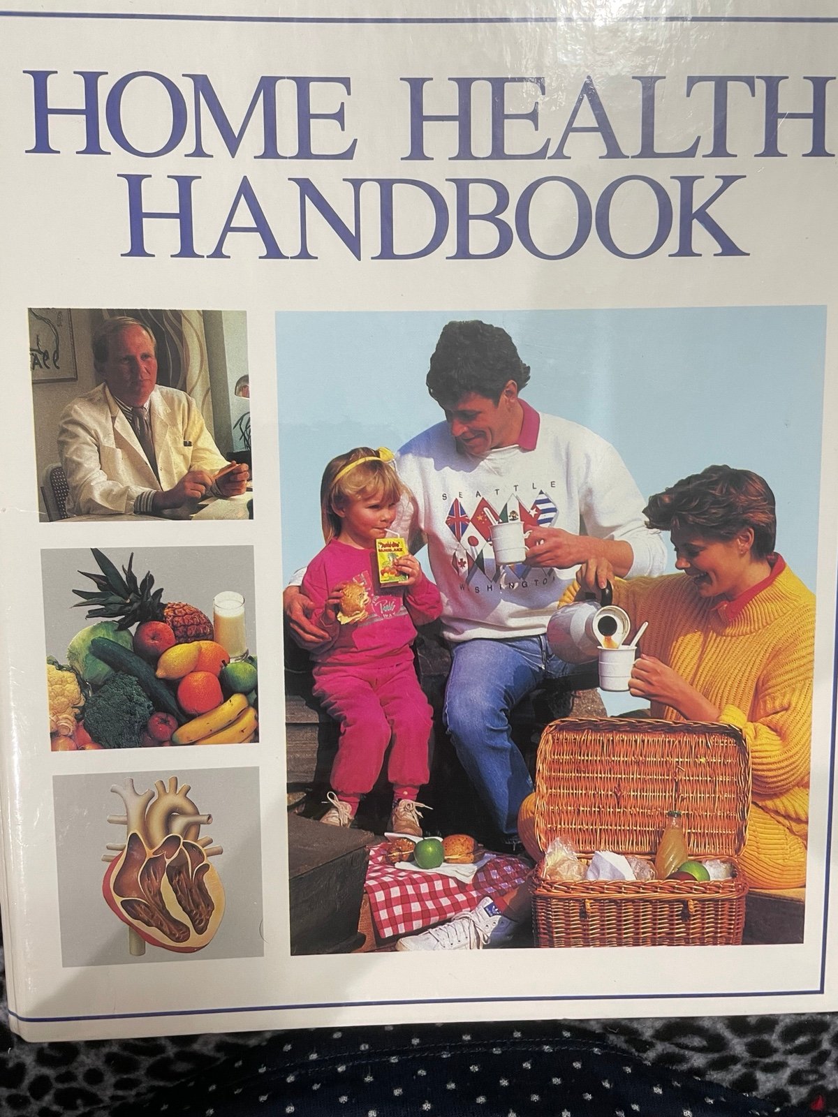 Vintage Home Health Handbook Binder Medical Information Advice Treatment Guide