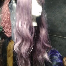Light Auburn Synthetic Hair wig