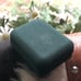 Vintage men’s Ariki Nephrite jade 22kt gold plated cuff links NIB