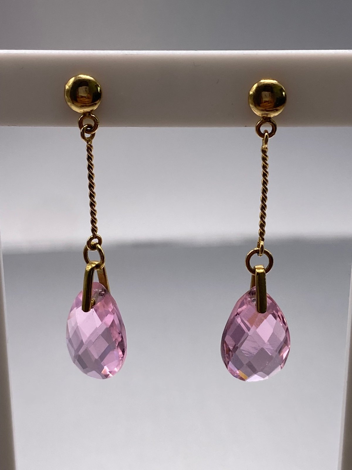 Vintage 14k Gold Dangle Earrings