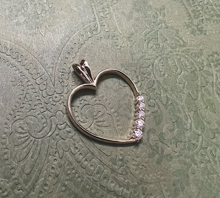 Journey Diamond Heart Pendant