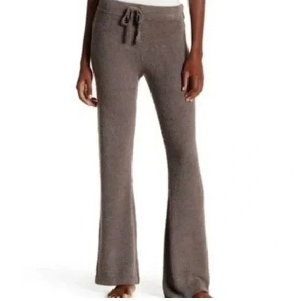 NWOT Barefoot Dreams Bamboo Chic Lite Pull On Wide Leg Lounge Pants Brown L / 1X