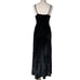 Vtg Y2K Helios Maxi Dress XS Velvet Witchy Goth Whimsigoth Fairy Grunge Floral