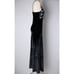 Vtg Y2K Helios Maxi Dress XS Velvet Witchy Goth Whimsigoth Fairy Grunge Floral