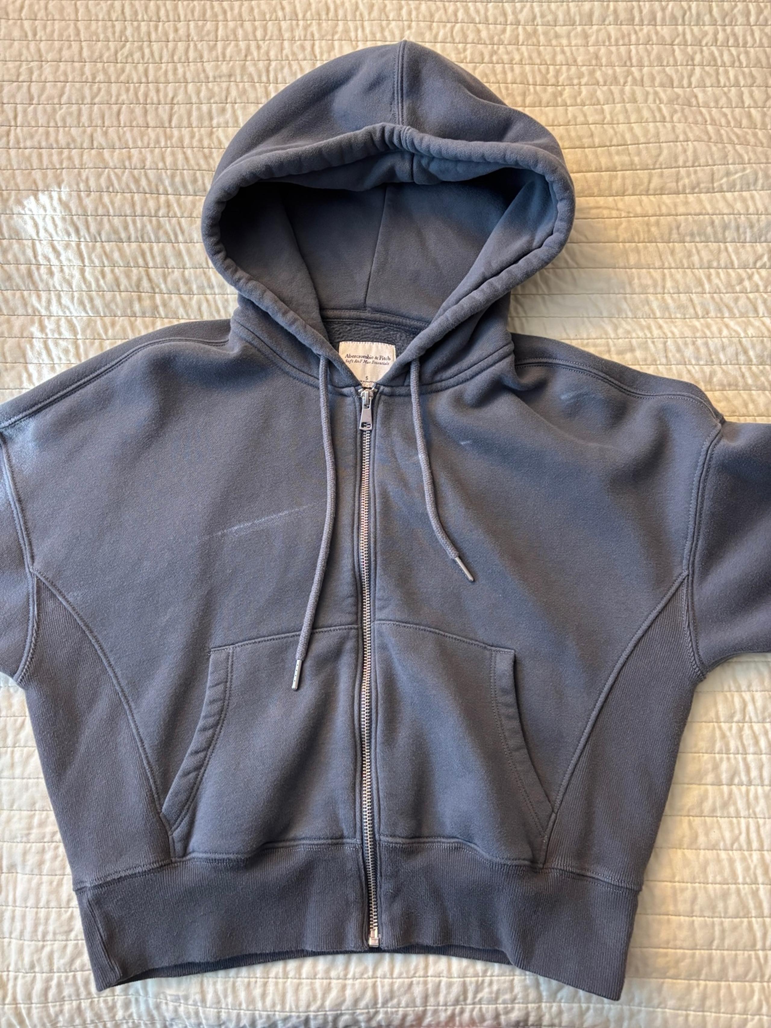 abercrombie essentials hoodie jacket