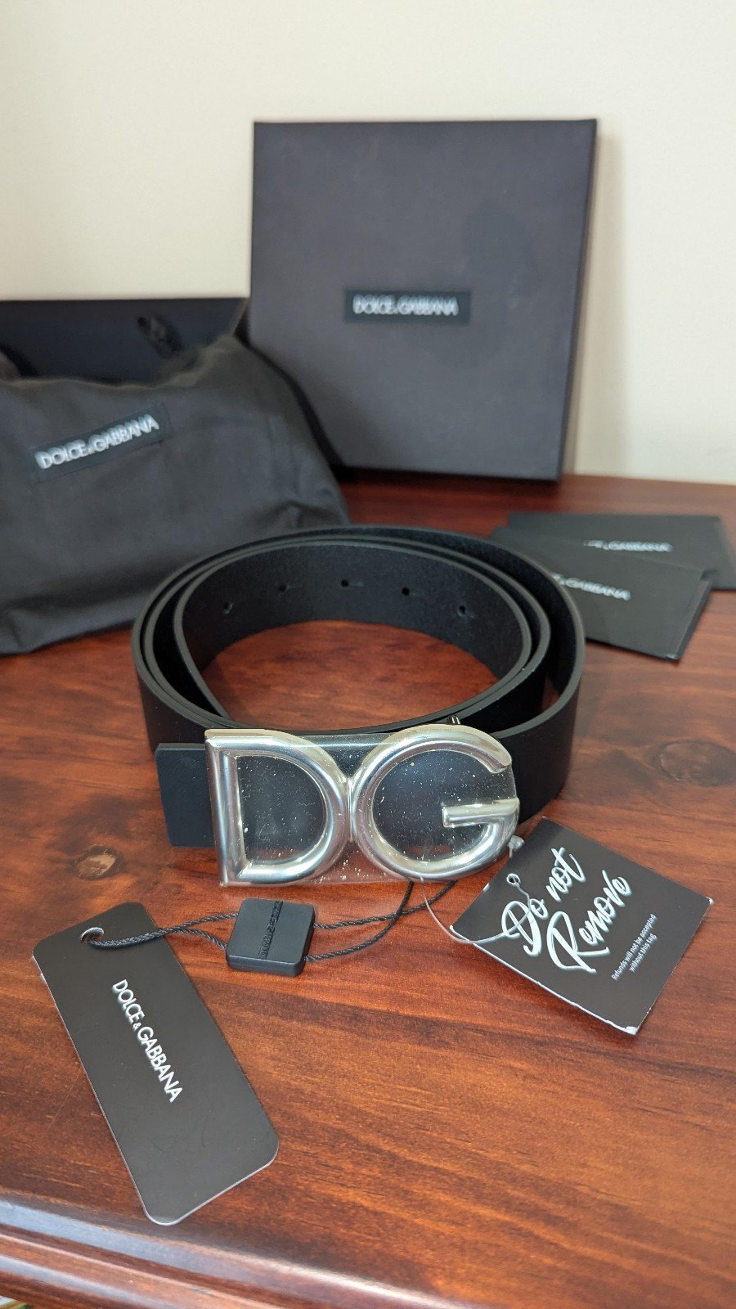Dolce & Gabbata Men's Black Belt