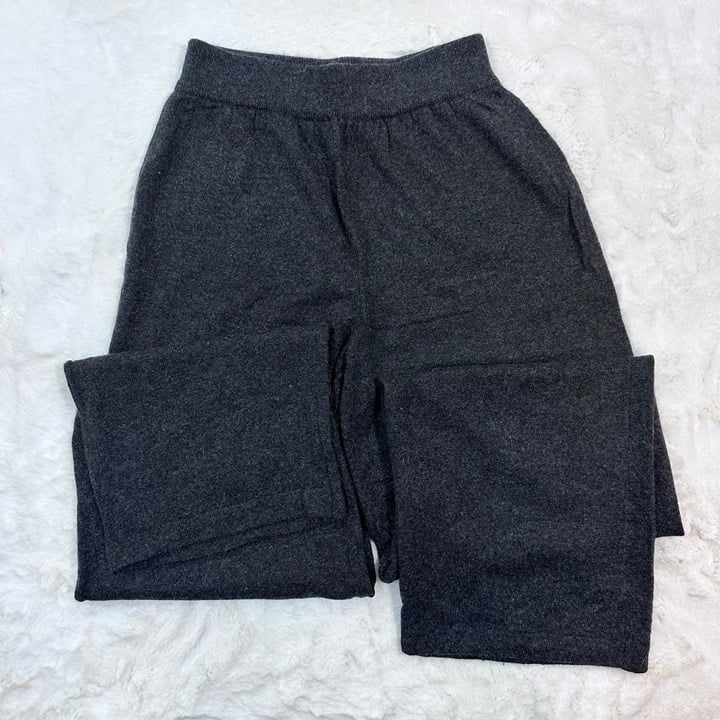 TSE Cashmere Straight Leg Pants In Dark Grey Women's Size XXS