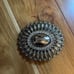 Rustic Silver Rhinestone Belt Buckle Oval Shape