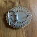 Rustic Silver Rhinestone Belt Buckle Oval Shape