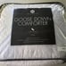 Hotel collection goose down light weight comforter