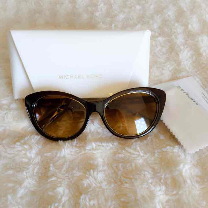 Michael Kors Cat Eye Sunglasses Brown