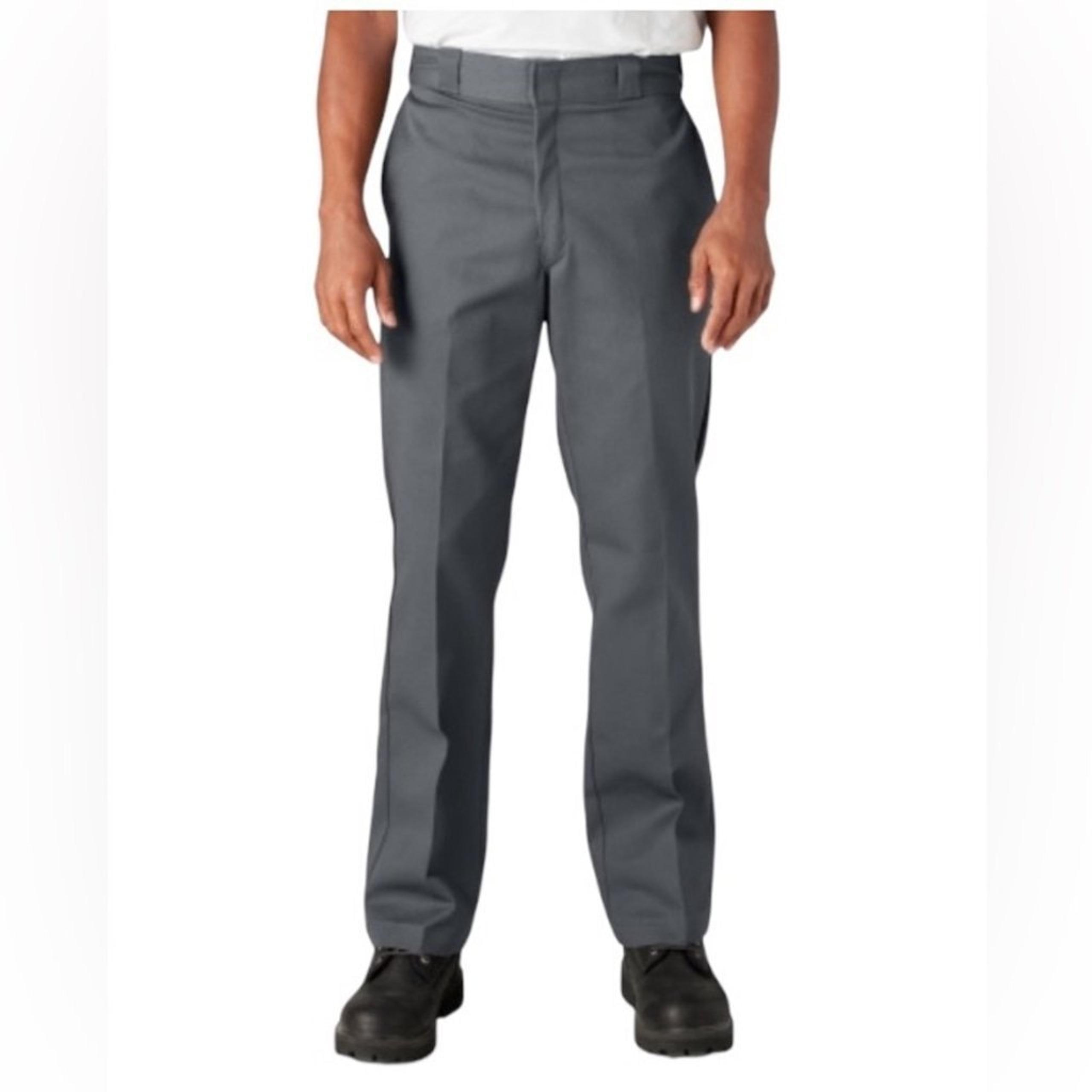Dickies Men’s Original Fit 874 Work Carpenter Pants Charcoal Gray Size 44X30