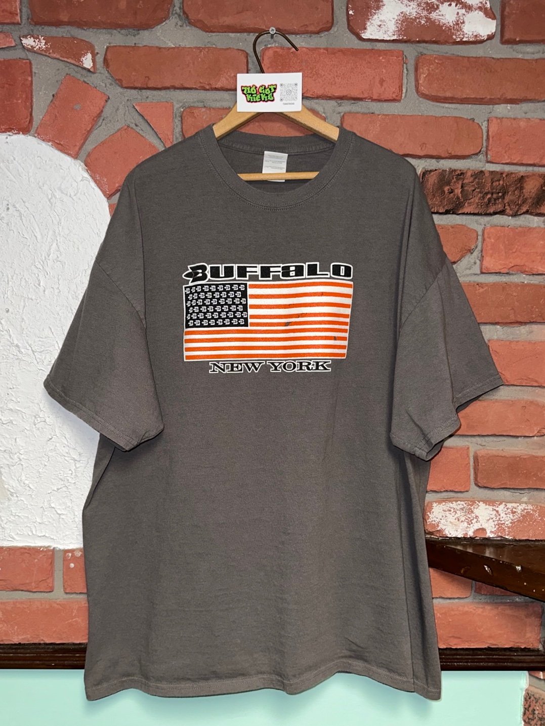 Vintage Gildan NBA Buffalo Braves Buffalo NY Land of the Free Home of the Braves