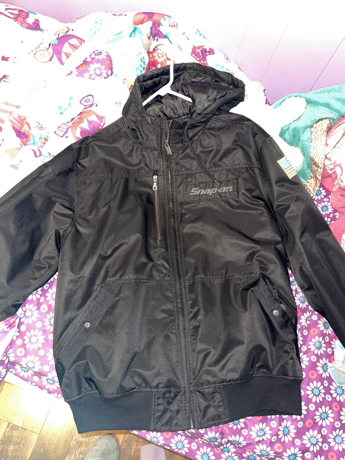 Snap-on jacket