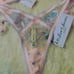 For love and Lemons For Love And Lemons Delicate Rose Foil Panty and bra SET /