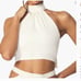 Linen halter top