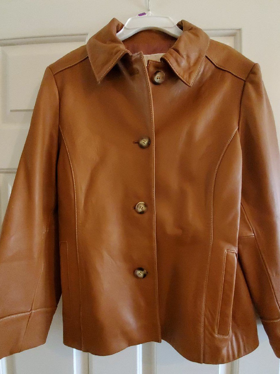 Ladies learher jacket
