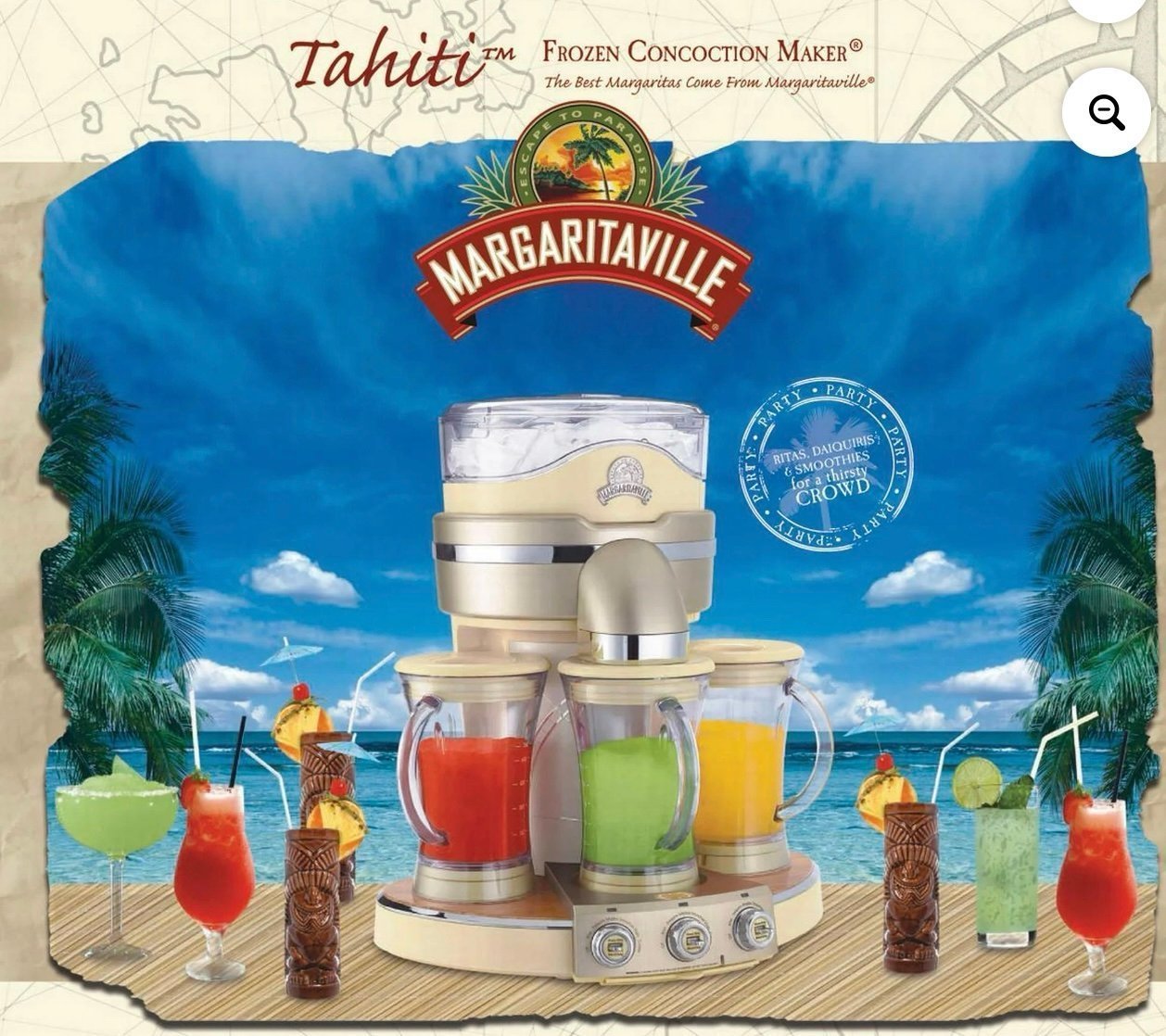 Never Opened, New in Box Margaritaville Tahiti Machine