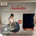 New Sunbeam heated throw blanket Navy