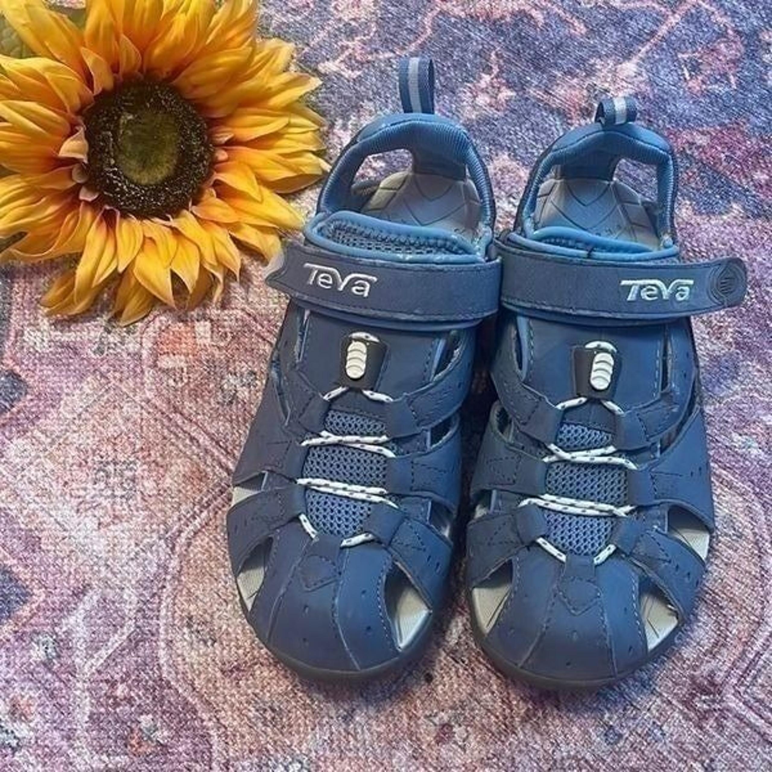 Teva Closed Toe Sandals - Kids Size 5