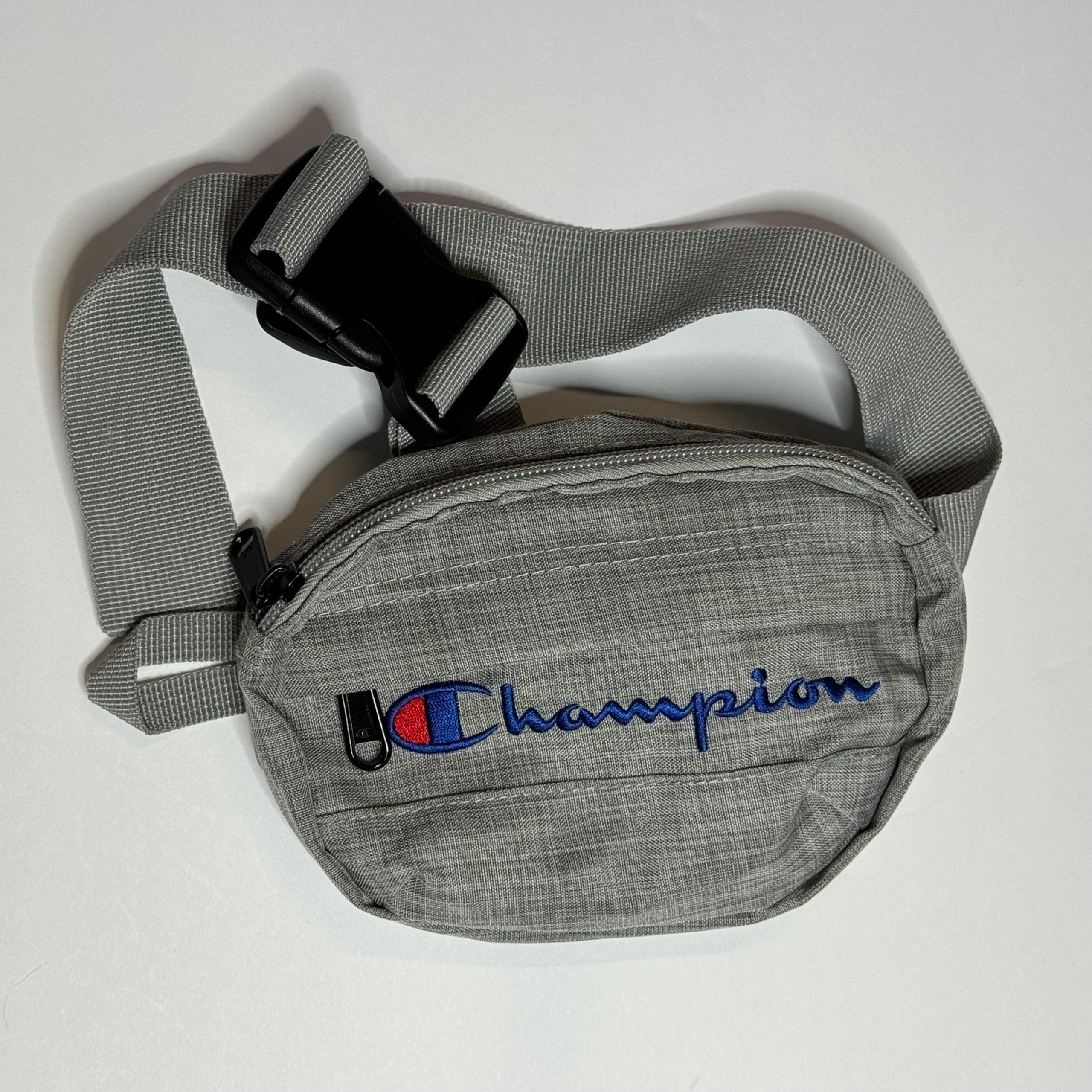 Champion Fanny Pack Waist Pouch Sling Bag Gray