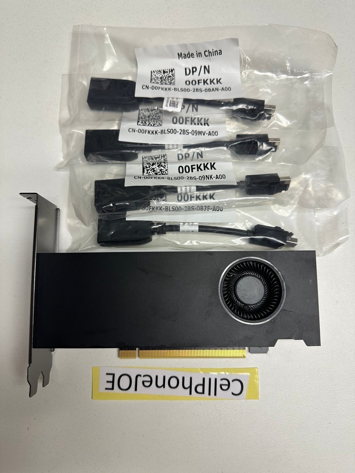 PNY NVIDIA RTX A2000 6GB GDDR6 Graphics Card SFF GPU w/ Original Cables, Bracket