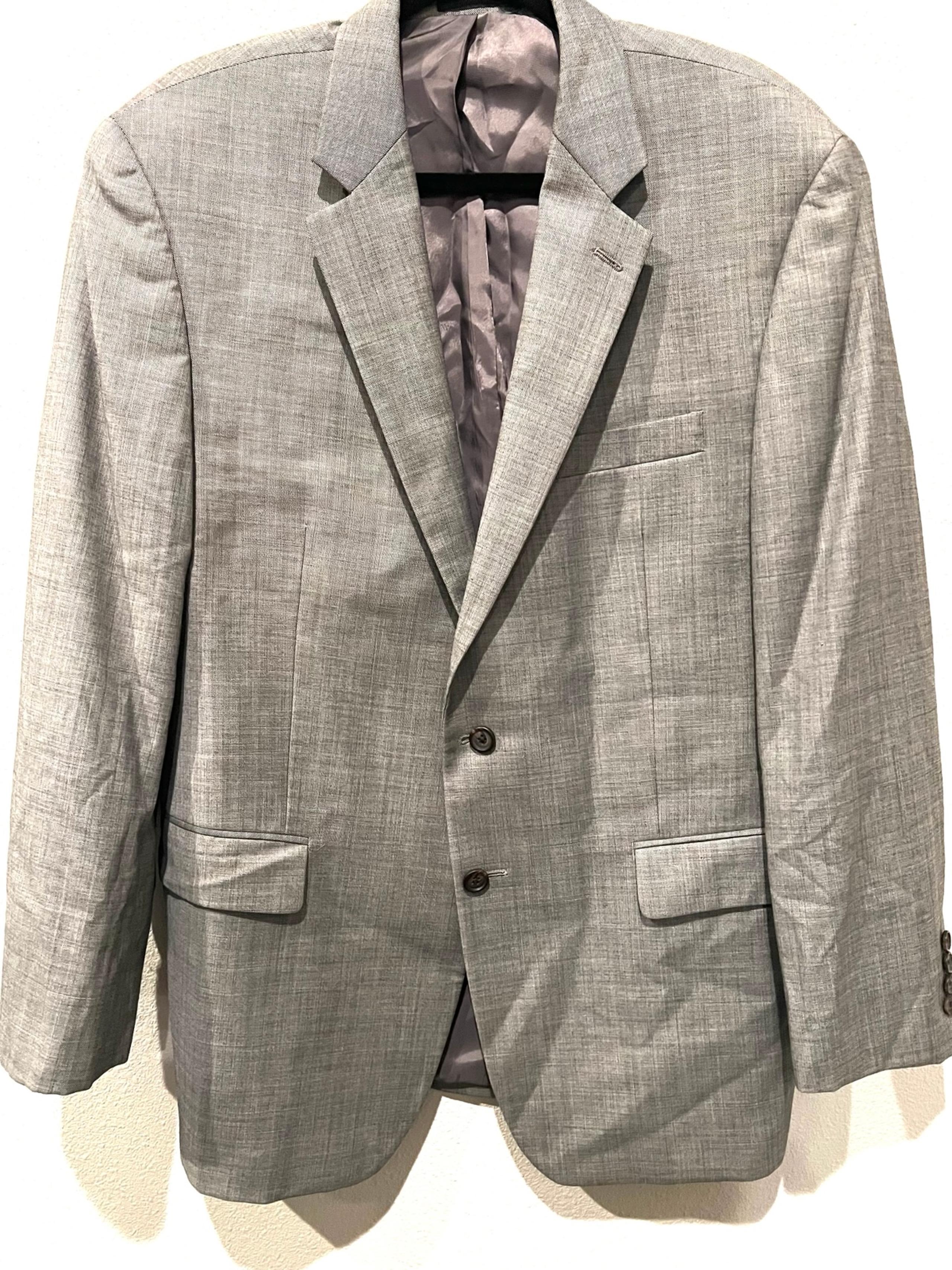 Lauren Ralph Lauren Mens Ultraflex Classic Fit Wool Sport Coat Blazer Grey 42R