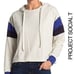 PROJECT SOCIAL T Women’s Top Activewear Hoodie Pullover Color Block Long Sleeve