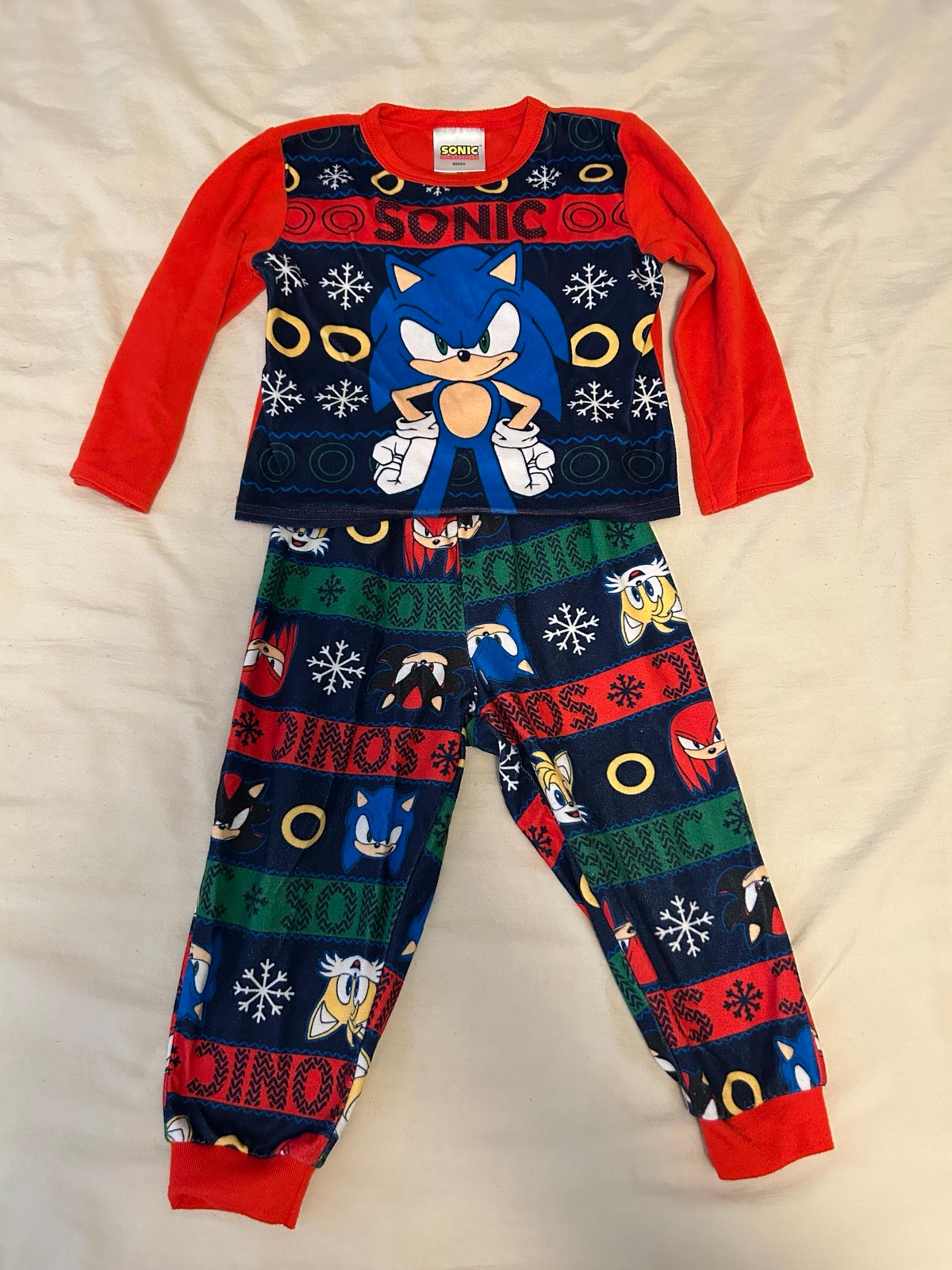 Boys Sonic Pajamas