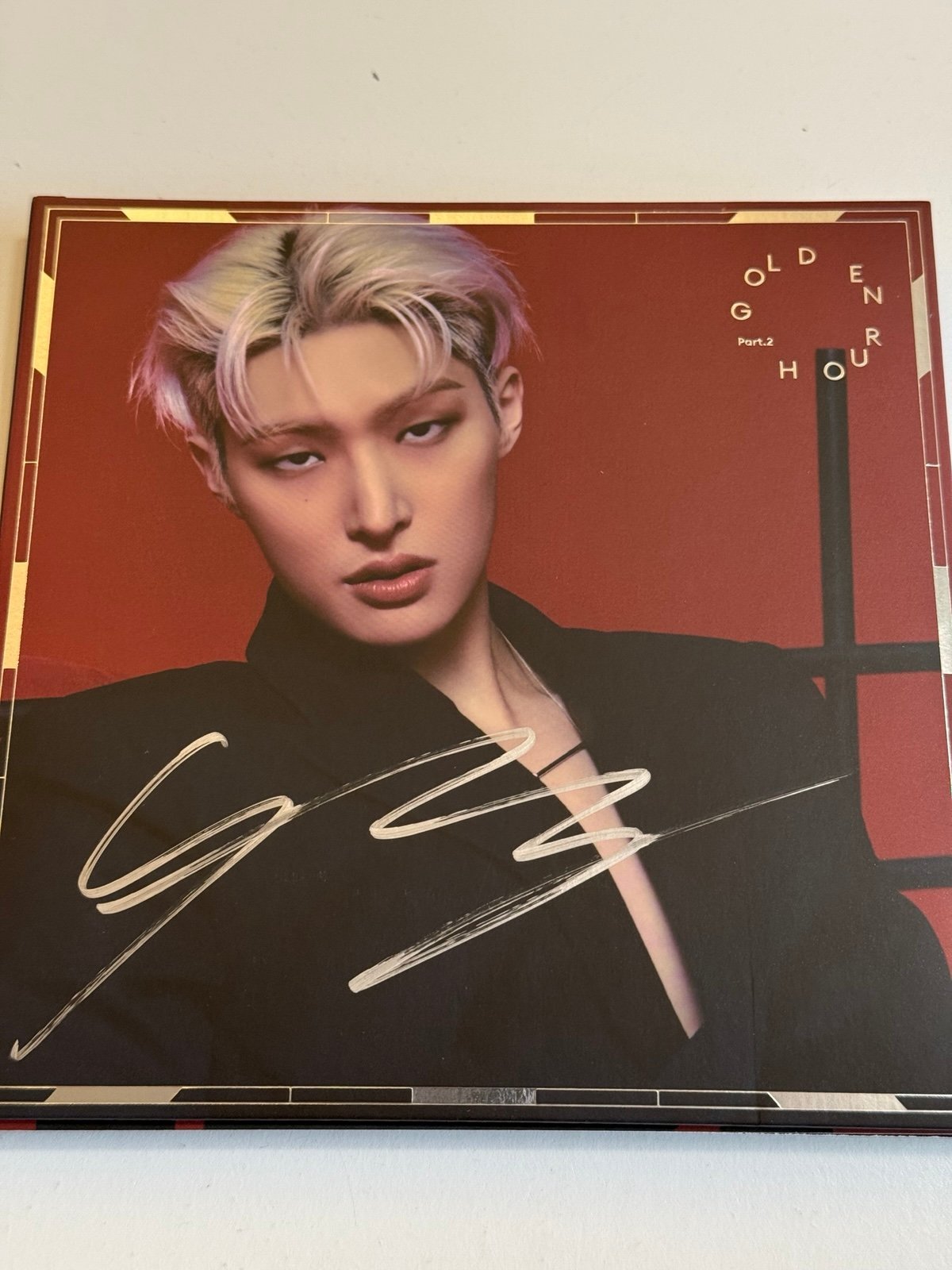 Ateez Mingi Signed Golden Hour Part 2 Digipack Album