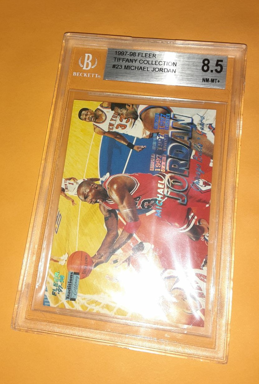 1997-98 Jordan Fleer Tiffany Collection