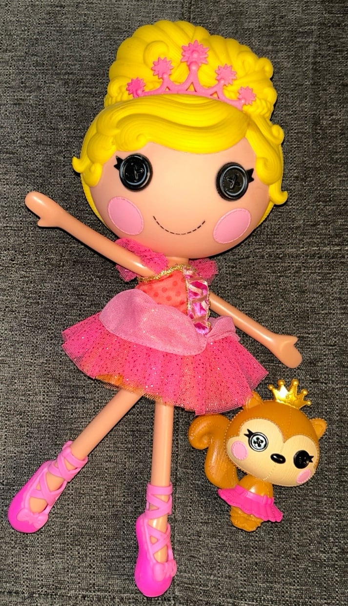 Lalaloopsy Full Size Allegra Leaps 'n' Bounds & Pet!! -RARE-❤️